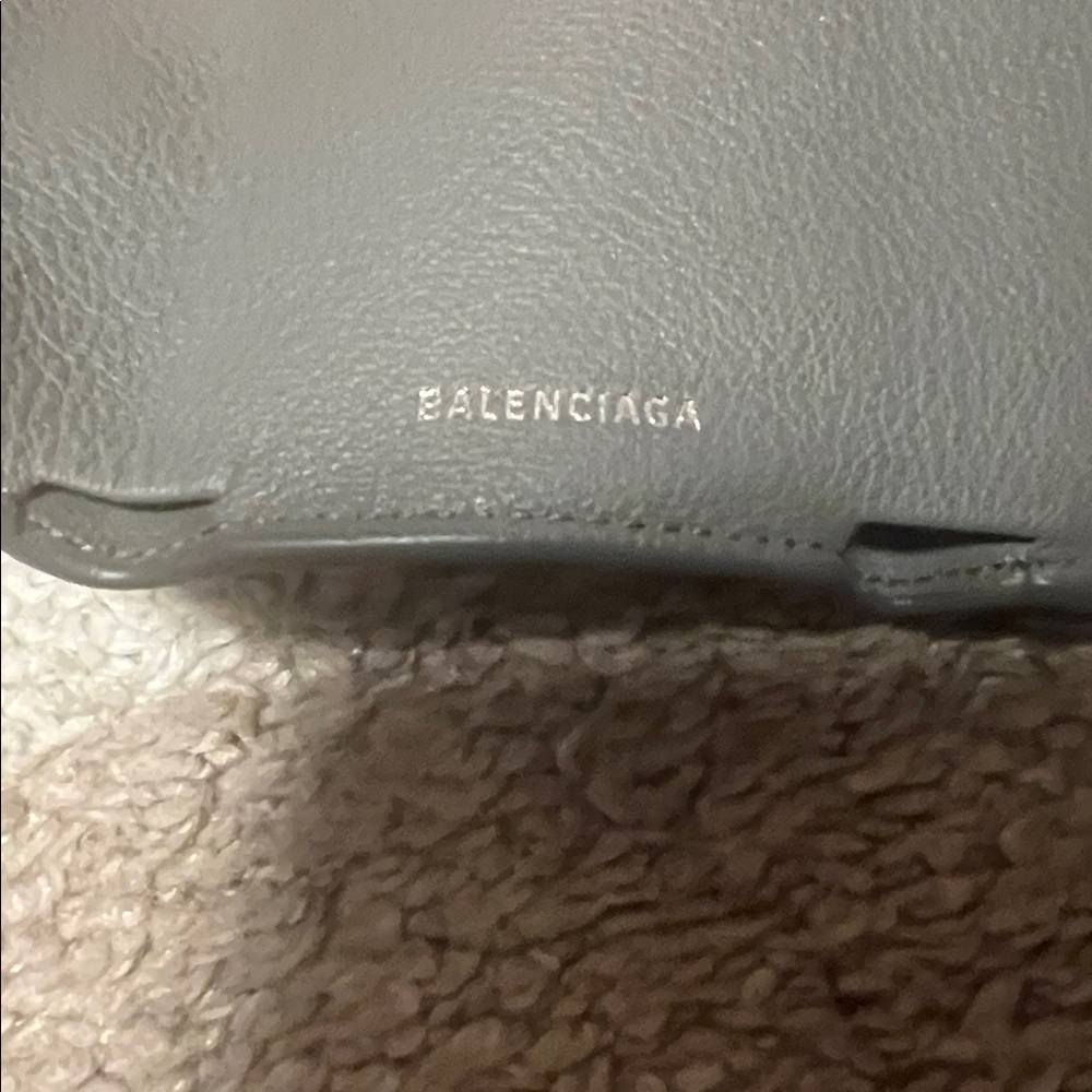 Balenciaga Papier Mini Wallet, dark steel grey, NEW IN BOX! - Picture 10 of 11
